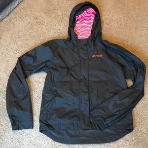 Columbia girls rain jacket